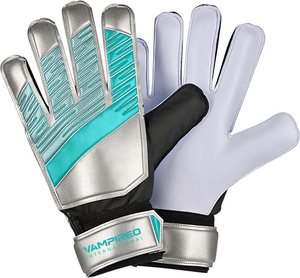 Meilleur joueur personnalisé Latex sport gants de gardien de but enfants choix extérieur football gant de gardien en cuir Guantes de Portero HS - Product Image 2