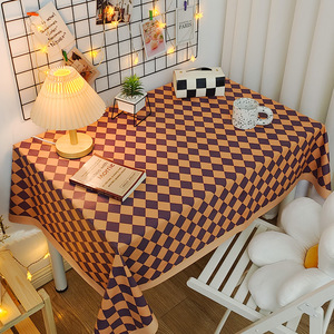 Nappe PVC à carreaux vert et blanc motif harlequin avec bordure jaune, style <span class=keywords><strong>toile</strong></span> <span class=keywords><strong>cirée</strong></span>, pour pique-nique, bistrot, terrasse, vente en gros usine - Product Image 2