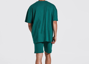 Ensemble short de qualité supérieure pour hommes Tissu respirant Vêtements d'été Vente en gros Ensemble d'été unisexe coupe ajustée - Product Image 2