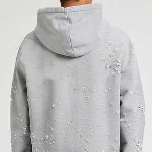 Hot Selling Distressed <b>Hoodies</b> Men Wholesale Price Oversized 2026 Distressed Hoodie Best Selling Price Distressed <b>Hoodies</b> - Product Image 5