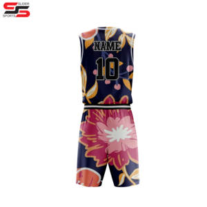 Uniforme de baloncesto para hombre de alta calidad al por mayor en dos tonos Jersey y uniforme de baloncesto conjunto corto - Product Image 2