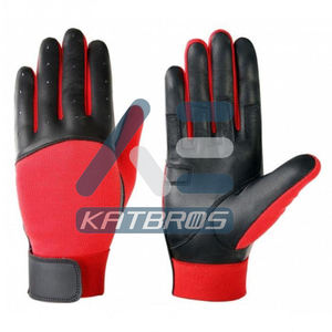 Gants de frappe de baseball en cuir de cabretta flexible de qualité supérieure, conçus pour un mouvement naturel de la main et un niveau avancé - Product Image 5