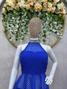 High Quality Luxury Sharara Set <b>Long</b> <b>Sleeves</b> Short Top Modern Design <b>Wedding</b> Party Wear Indian Pakistani Clothing Made Chiffon - Product Image 5