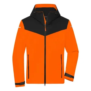 Men's All-Weather Recycled Sustainable Raincoat Sustainable <b>Jacket</b> with Practical Gadgets - Product Image 3