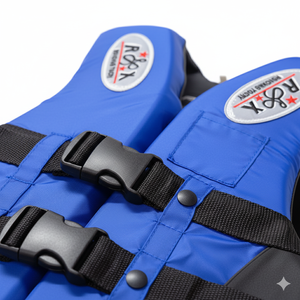 Cuộc sống áo khoác và <span class=keywords><strong>pfd</strong></span> với điều chỉnh dây đai an toàn còi uscg Loại III solas băng phản chiếu Polyester vỏ bên ngoài - Product Image 5