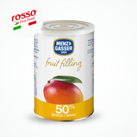 MANGO 50% FRUITVULLING Menz&Gasser AZIË 12X600g