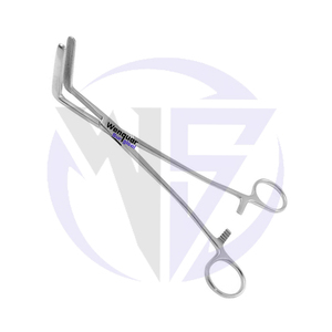 Pinzas de Histerectomía Reich Nechtow de Acero Inoxidable, Instrumento Quirúrgico Ginecológico Manual, Herramienta Médica Reutilizable para Obstetricia/Ginecología - Product Image 1