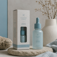 Boîte d'emballage cosmétique sur mesure en gros, boîte pliante de luxe pour soins de la peau, emballage en carton pour produits de soin