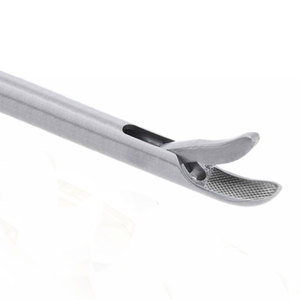 Nouvelles pinces à aiguilles laparoscopiques manuelles en acier inoxydable argenté, certifiées CE et ISO13485, de classe I, réutilisables pour - Product Image 6