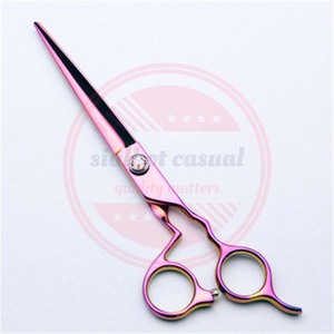 Ciseaux droits de toilettage pour animaux de compagnie \ Ciseaux de toilettage durables en acier inoxydable pour chiens et chats - Product Image 6