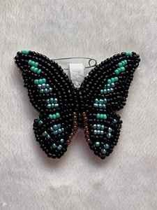 Broches perlées Broche design faite à la main. Accessoires de haute qualité. Broche design unique. Baby shower meilleur cadeau. - Product Image 4