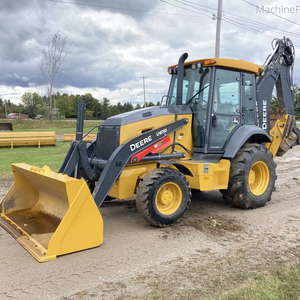 Chargeur rétrocaveuse Johnn Deerre 410L de qualité supérieure pour l'agriculture Machines de construction de chargeuse-pelleteuse avec manette à vendre - Product Image 2