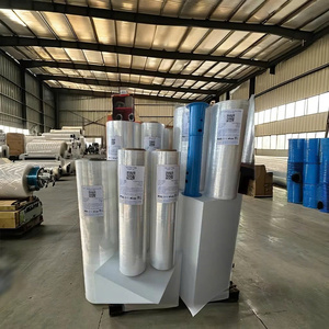 Film laminé extensible LLDPE, haute résistance à la traction, qualité machine, longueur 500m, surface lisse, transparent, pour entrepôt - Product Image 2