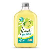 Hoge Kwaliteit 345Ml Vers Limoensap Zonder Toegevoegde Suikerpuree Smaak Snelle Levering Vietnam Fabrikant Fruit Groentesap Fles