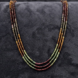 Natural Sapphire Faceted Beads <b>String</b> Premium Quality Gemstone Bead Strand for Jewelry Making Wholesale Supplier India - Product Image 6