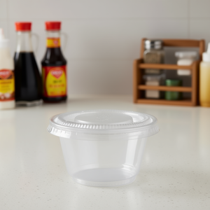 Gobelet jetable transparent en PP de 2 oz - Product Image 3