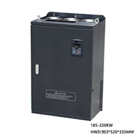 Variateur de fréquence (VFD) monophasé/triphasé 220V vers 380V CA pour moteur 0,75kW-630kW, sortie 500Hz max, contrôle vectoriel