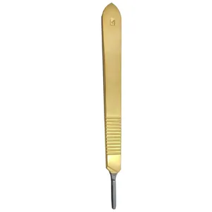 Instrumento quirúrgico médico para estudiantes de tijeras veterinarias, fórceps, porta agujas, mango de bisturí, acero inoxidable - Product Image 2