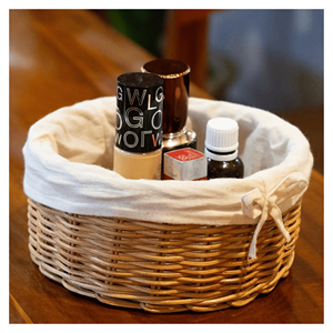 Cestas de Mimbre Tejidas a Mano, Cestas de Mimbre para Almacenamiento en Estantes, Organización de Armarios y Decoración de Interiores, Origen Vietnam - Product Image 1