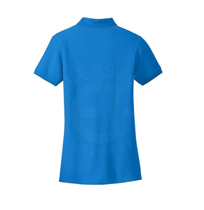 Camiseta Polo de mujer de moda 100% algodón de manga corta para uso diario de Pakistán - Product Image 2