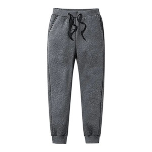 Personnalisé en gros 100% coton tissu pour Flare Track Jogger 3d bouffée impression polaire survêtements hommes pantalons de survêtement empilés pantalons de survêtement - Product Image 1