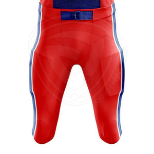 ชุดอเมริกันฟุตบอลสไตล์ล่าสุดผลิตในปากีสถานแขนสั้นระบายอากาศออกแบบพลัสไซส์ - Product Image 4