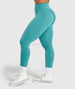 High Performance Customizable Knitted Polyester/<b>Nylon</b> <b>Leggings</b> Direct Factory Supplier for Athletic & Yoga Fitness Wears - Product Image 2