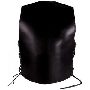 Gilet de moto en cuir véritable personnalisé Gilet de moto en cuir épais Gilet de moto de haute qualité - Product Image 4