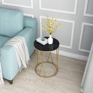 Round Shaped Metal Accent <b>Table</b> <b>High</b> Quality Handmade Best Selling New Design Trendy Finishing Living Room Furniture <b>Side</b> <b>Table</b> - Product Image 2