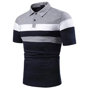 Polo brodé en coton pour homme Polo brodé sur mesure pour homme/chemise de golf Tenue décontractée - Product Image 6