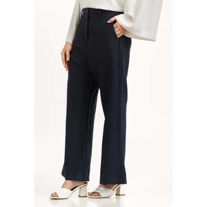 Pantalones de Cintura Alta con Corte Acampanado para Mujer, Talla 3XL, WM-TRC-WS24-101, Tela Transpirable de Mezcla de Crepé, Decoración con Botones, Estilo Formal para Chicas - Product Image 3