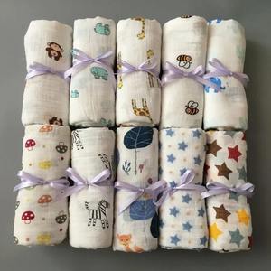 Baberos Unisex Oaptimo 100% Algodón Muselina, Antibacterianos, con Cierre de Botón, 4 Capas, Tela Suave y Absorbente de Nailon/Algodón - Product Image 1