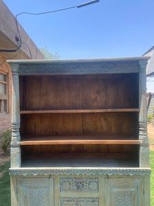 Meilleure qualité en bois massif 2-Part Almirah Modern Antique Design Home Furniture pour salle à manger chambre à coucher ferme atelier Living Hotels - Product Image 6