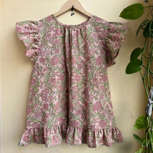 เสื้อเบลาส์พิมพ์ลายดอกไม้สำหรับผู้หญิงเสื้อท่อนบนผ้าฝ้ายลายดอกไม้ลำลองสำหรับฤดูร้อนปักลายทำด้วยมือ - Product Image 1