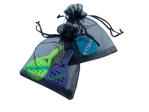 Porte-clés personnalisé en silicone PVC pour raquette Padel avec logo OEM personnalisé Porte-clés padel personnalisé en caoutchouc avec couleur et logo OEM personnalisé - Product Image 2