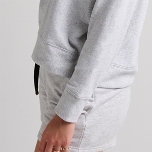 Sweat-shirts à capuche oversize en polaire pour homme, hiver 2025, avec impression sérigraphique personnalisée, 100% coton biologique, doublure écologique - Product Image 6