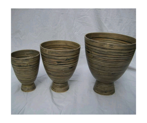 Vente en gros directe d'usine de bols en bambou fourniture de bols en bambou en vrac vaisselle naturelle écologique pour les magasins de détail utilisation à l'exportation - Product Image 6