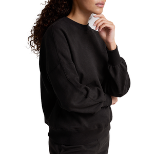 เสื้อจั๊มเปอร์คอกลมผ้าฝ้ายเนื้อนุ่มคุณภาพสูงสำหรับผู้ชาย 100% ผ้าฝ้าย พิมพ์ลายสตรีทแวร์สำหรับฤดูหนาว  โลโก้สั่งทำได้  ผ้าฟลีซทรงโอเวอร์ไซส์ - Product Image 6