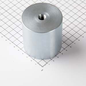 Gripper a stelo in AlNiCo Ø63x65mm con filettatura interna - Product Image 1