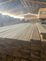 Extérieur anti-dérapant Decking en teck pour utilisation de jardin