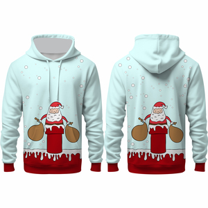 Sweat-shirts à capuche surdimensionnés en molleton épais pour hommes avec logo brodé personnalisé, respirants, 100% coton - Product Image 1