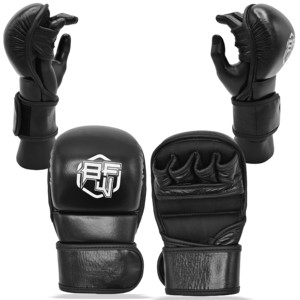 Custom MMA Gloves Microfiber Waterproof <b>Hand</b> <b>Grips</b> Hook Loop Closure Professional Sparring Grappling Training Gloves for Blaze - Product Image 2