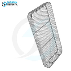 Panier de récupération manuel en acier inoxydable, instrument médical certifié CE, réutilisable pour les procédures chirurgicales endoscopiques - Product Image 1