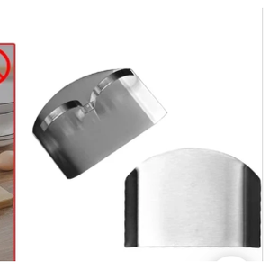 Protector de Dedos de Acero Inoxidable para Cortar - Paquete de 2 Herramientas de Seguridad para Cocina - Product Image 2