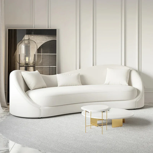 2025 Modern Style Cream White <b>Pull</b> <b>Out</b> <b>Sofa</b> Retractable Convertible Living Room Fabric Sleeper <b>Sofa</b> <b>Bed</b> with Mobile Phone Stand - Product Image 1