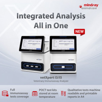 Analyseur d'immunoessais rapides vétérinaires Mindray VetXpert I3, système POCT pour la pratique vétérinaire des animaux de compagnie, livraison rapide