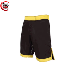Pantalones cortos MMA personalizados al por mayor, servicio OEM, novedad, pantalones cortos MMA de color sólido para hombre - Product Image 1