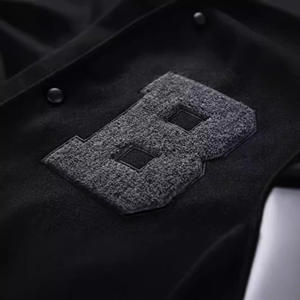 Chaqueta de Béisbol Casual y Elegante para Hombre Joven, Estilo Americano, Moda de Primavera/Otoño, Diseño Personalizado Fighting Ant - Product Image 4