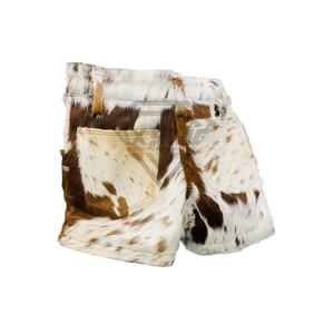 กางเกงขาสั้นหนังวัวสำหรับผู้ชายกางเกงขาสั้นหนังวัวมีกระเป๋าด้านข้างดีไซน์สวย - Product Image 4