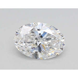 Diamant de taille ovale certifié IGI 1.00 CT cultivé en laboratoire en vrac Excellente à bonne coupe VVS1 Clarté D Couleur certifiée par HRD - Product Image 1